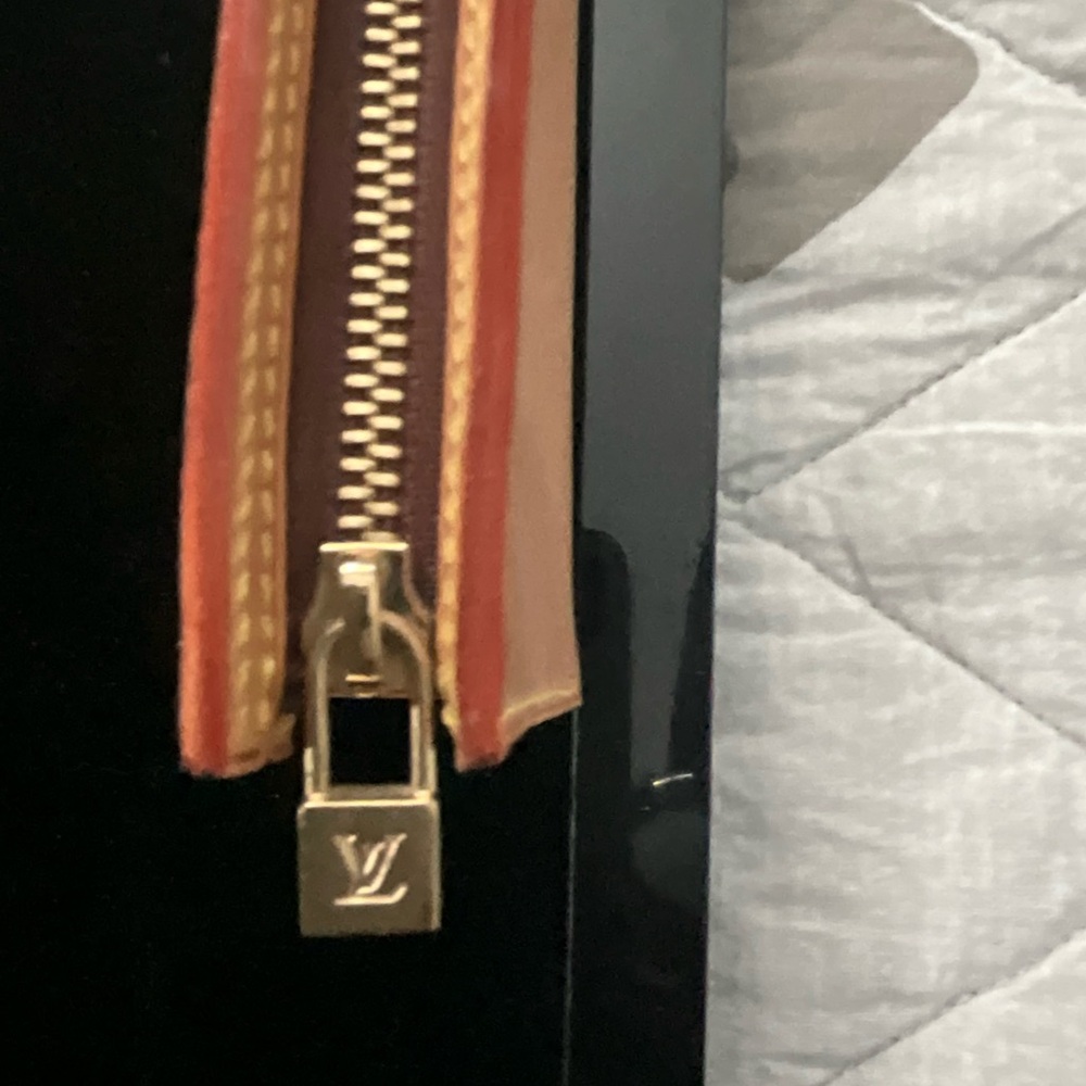❌SOLD❤️Louis Vuitton Vachetta Ambre Sac Pochette Clutch Wristlet - Picture 8 of 13